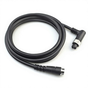 Cable eléctrico M12 de 2 núcleos con conector en ángulo, apto para línea de carrete de pesca, cables de conexión para batería de <span class=keywords><strong>granada</strong></span> de dos orificios - Product Image 1