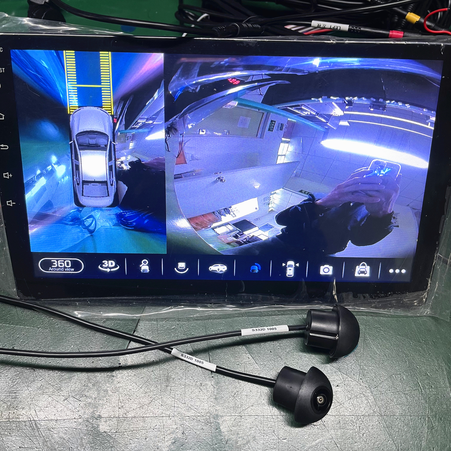 360 Panoramic 3D Reversing Visual Camera - 1080P Mav Electronics