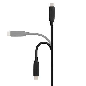 Cavo USB-C 3.1 Gen <span class=keywords><strong>2</strong></span> per Ricarica Rapida, Alta Velocità 10GBPS, 3 Piedi, Nero, TPE PVC con Rivestimento in Alluminio per Computer, Scanner di Codici a Barre, Smartwatch - Product Image 3