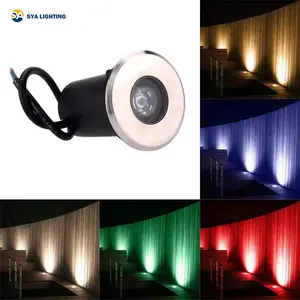 SYA-201 CE onaylı 1w 2w RGB yüksek kaliteli OEM led sualtı yüzme havuz ışığı