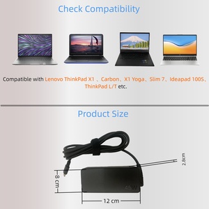Xy mới bán 45W 20V 2.25A USB Loại C PD DC Power <span class=keywords><strong>Adapter</strong></span> cho yoga 5 PRO X1 t470p Asus b9440ua ux390 - Product Image 3