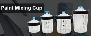 Sistema de Vasos de Pintura Desechables para Pistolas HVLP, Vasos de Plástico con <span class=keywords><strong>Tapas</strong></span> y Bolsas - Product Image 6