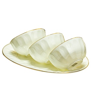 Service de vaisselle en porcelaine fine de Jingdezhen, ensemble de plats en céramique pour la maison, coffret cadeau, assiettes à dîner, vente en gros, personnalisation du LOGO - Product Image 5