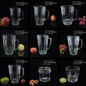 2.0L frullatore in vetro vaso frullatore pezzo di ricambio vetro frullatore tazza di ricambio per robot da cucina OEM/ODM - Product Image 2