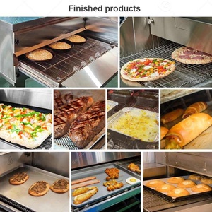 Forno Elettrico a Tunnel per Pizza da 500 Gradi, con Base, per Cottura a Gas ed Elettrica - Product Image 3