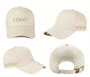 5 Panels Custom Logo Printing Cotton Baseball Cap Sporty Outdoor Golf Climbing 5 Pieces Embroidery logo Baseball <b>Hats</b> - Product Image 3