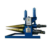 Machine de cintrage hydraulique automatique à 3 rouleaux pour le cintrage de plaques en acier inoxydable et en acier au carbone de haute précision