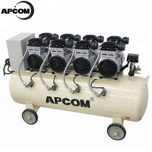 Compresseur d'air à piston silencieux APCOM 4 kW 5 CV, 4,5 kW 5 CV, 5,5 kW 7,5 CV, 10 CV avec réservoir 230 L - Product Image 2