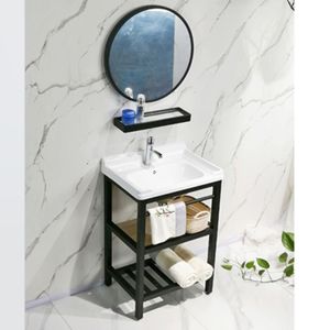Venta al por mayor moderno mármol blanco piedra superficie sólida lavabo montado en la pared escurridor de <span class=keywords><strong>encimera</strong></span> para Baño de hotel - Product Image 4