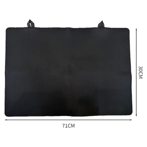 Couverture de cuisinière électrique complète, tapis en caoutchouc épais, résistant à la chaleur, protection de plaque de cuisson, noir, antidérapant, passe au lave-vaisselle - Product Image 3