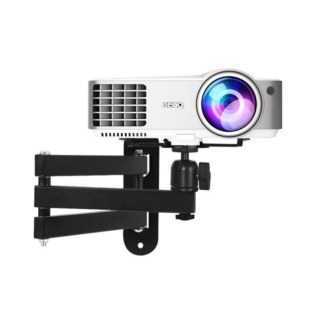 Foldable Universal Multi-Functional Angle Adjustable Extendable Length Metal Housing Adapter Projector Screen Bracket