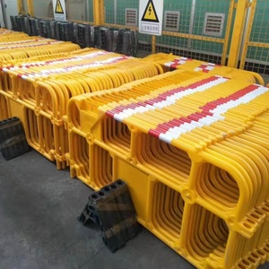 Barrera de Control de Multitudes de HDPE Amarillo, Resistente, con Protección IP65, L1600xH1000mm, para Eventos de Hotel, Conciertos, Protección Contra Choques, Suministro de Fábrica - Product Image 6