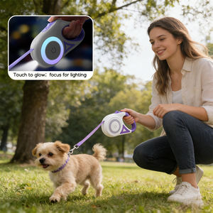 Correa de perro de plomo retráctil automática cómoda para perros pequeños y medianos Característica sostenible - Product Image 5