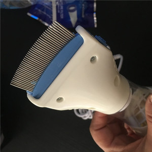 Peine Eléctrico Ecológico para Perros y Gatos, Eliminador <span class=keywords><strong>de</strong></span> Pulgas y <span class=keywords><strong>Piojos</strong></span> con Cabezal <span class=keywords><strong>de</strong></span> Plástico ABS para Limpiar el Pelo <span class=keywords><strong>de</strong></span> Mascotas - Product Image 2