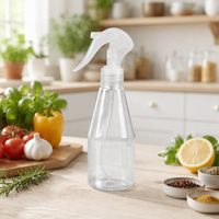 Pulvérisateur à pompe cylindrique en plastique PET de qualité supérieure 150ml/200ml/250ml, brume fine, bouton manuel, pour crème contour des yeux, parfum, faux cils, perruques