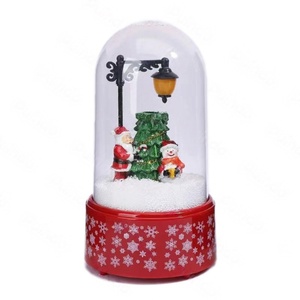 Nueva Llegada, Hermoso Diseño, Gran Venta, Globos de Nieve Decorativos de Buena Calidad, Lámpara Musical Navideña, Decoraciones de Linterna de Agua - Product Image 5