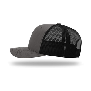 Gorra de camionero de 6 paneles altos unisex al por mayor con gorra de protección solar trasera de malla transpirable personalizada para deportes al aire libre todas las estaciones - Product Image 4