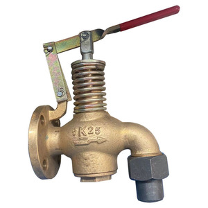 VÁLVULAS DE DRENAJE DE CIERRE AUTOMÁTICO DE TANQUE DE ACEITE DE COMBUSTIBLE DE BRONCE 5K/10K F7398 <span class=keywords><strong>U</strong></span> Type /F TYPE MARINVE VALES para SHIP/ VESSEL - Product Image 4