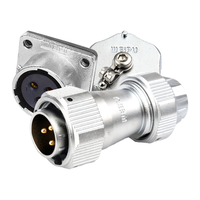 Connecteur étanche Weipu WY20 TE KZ IP67, 3-12 broches, mâle/femelle, 100 % authentique, prêt à être expédié pour l'alimentation industrielle