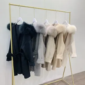 Mujer Chaquetas Mujer chaquetas y abrigos de lana 2020 de piel de abrigo de invierno de las mujeres