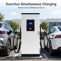 Nouveau modèle NECS 4003 60 120 160 kW Chargeur EV DC à montage au sol avec 2 pistolets Interface CCS2 Certifié IP54 CE avec OCPP WIFI