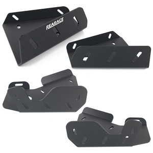 Waximoto Fit <span class=keywords><strong>pour</strong></span> Suzuki King <span class=keywords><strong>Quad</strong></span> 500 750 2010-2024 Protecteurs anti-éclaboussures avant arrière ATV A-arm Guard Cover Protector - Product Image 2