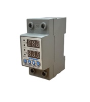 Relais de dispositif de protection de surtension et de sous-tension réglable sur rail AC Din avec régulateur de tension de protection contre les surintensités