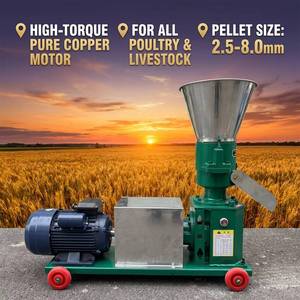 Moulin à granulés d'aliments polyvalent certifié CE, à très haute production pour l'alimentation animale - Product Image 1