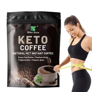 Café <span class=keywords><strong>Keto</strong></span> Natural Instantáneo, Bebida Saludable para la Pérdida de Peso, Café <span class=keywords><strong>Keto</strong></span> con Ganoderma, Café Adelgazante - Product Image 1