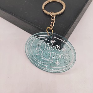 Llavero Acrílico con Logotipo Personalizado en Forma de Corazón, Llavero para Club Universitario, Impresión Personalizada, Etiqueta para Llaves de Hotel o Motel - Product Image 2