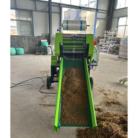 Machine intelligente d'emballage et de conditionnement de la paille / Ligne de pressage de fourrage entièrement automatique et autonome / Matériel agricole robuste