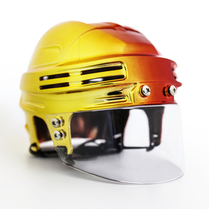 <span class=keywords><strong>Mini</strong></span> casque de hockey multicolore coque extérieure ABS + doublure EVA <span class=keywords><strong>Mini</strong></span> casque de hockey sur glace produit de commémoration spécial - Product Image 5