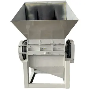 Máquina trituradora de plástico pequena para reciclagem, trituradora/moedor/triturador para venda, automática Siemens de resíduos de plástico