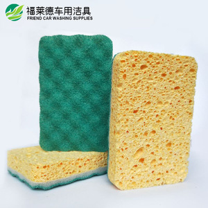 Friend Car Washing Supplies Sponge <b>Block</b> Rectangle 15g For Pots And Pans Cleaning - Product Image 3