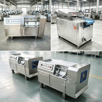 Machine à découper la viande (porc, bœuf, poulet) en blocs, cubes et dés, pour kebab, usage domestique, en promotion