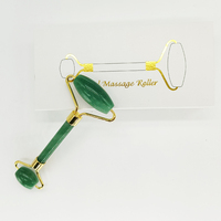 Rouleau de Massage Portable en Jade, Instrument de beauté pour le corps