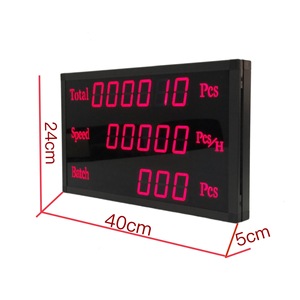 Contador Digital Multifuncional con Velocímetro de Lote Total y Salida de Relé JDMS-6H1.8 Pantalla de Contador Digital - Product Image 3