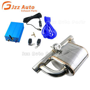 <span class=keywords><strong>Silencieux</strong></span> universel d'échappement sous vide en acier inoxydable Valvetronice 3 "Inlet Outlet <span class=keywords><strong>9</strong></span>" * 5.5 "Body Valved Cutout Muffler - Product Image 5