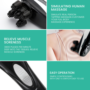 Elektrischer Handmassagegerät Hammer Delphin Stil Handmassage-<span class=keywords><strong>Stick</strong></span> zur Linderung von Müdigkeit Ganzkörpermassage - Product Image 2