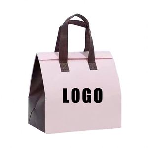 Bolsa Térmica Desechable de Tela No Tejida para Bebidas y Alimentos para Llevar, con Logotipo, para Restaurantes - Product Image 1