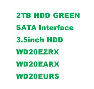 ฮาร์ดดิสก์ WD20EZRX WD20EURS WD20EARX WD20PURX ขนาด 2TB ระดับองค์กร สำหรับ AI สีเขียว แบบ SATA 3.0 ภายใน รับประกัน 3 ปี สำหรับเดสก์ท็อป ปรับสภาพใหม่ - Product Image 4