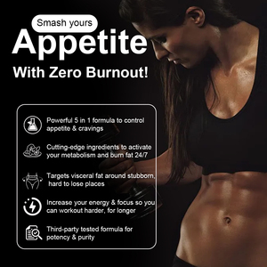 Potenciador del Metabolismo y Supresor del Apetito, Suplemento para la Pérdida de Peso <span class=keywords><strong>Beverly</strong></span>, Reduce los Antojos, Apoya la Pérdida de Grasa, Vegano Sin OMG - Product Image 3