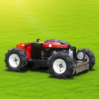 All Terrain Automatischer 550-mm-Rasenmäher mit Fernbedienung Multifunktion aler Garten-Rasenmäher roboter mit großem Unkraut
