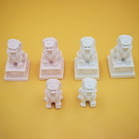 Moule en silicone 100 % écologique de qualité supérieure pour statue de lion multifonctionnelle, idéal pour le plâtre, le béton, le sucre et la pâtisserie