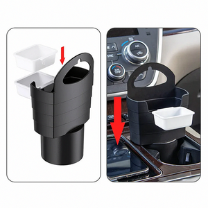 Araba patates kızartması cips bardak tutucu ve sos Dips seti, monte hava çıkışı havalandırma içecek telefonu saklama kutusu içecek aperatif yiyecek tutucu - Product Image 3