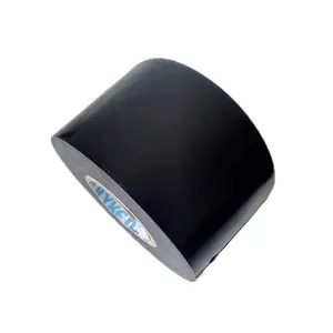 Mengshan Merk Zwarte Kleur 15 Mils Dikke Pijpleiding Koude Verpakking Rubberen Pe Tape Voor Gasleiding