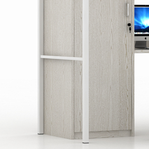 Vente Pas Cher Utilisé En Métal Double <span class=keywords><strong>Lit</strong></span> Superposé avec Bureau - Product Image 4