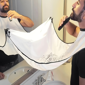 Tablier de Rasage pour Hommes - Bavette de Nettoyage pour Coiffeurs et Barbiers - Cadeau Idéal pour l'Entretien et l'Hygiène - Product Image 4