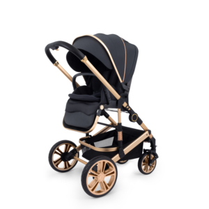 Passeggino Pieghevole Yuxin Baby U8 ad Alta Estetica con Seduta in Lino e Telaio in Acciaio Inox, Convertibile in Lettino, Vendita Diretta dalla Fabbrica - Product Image 3