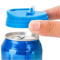 Capuchon de protection réutilisable anti-fuite pour canettes – Bouchon de stockage étanche et anti-poussière pour boissons à usage prolongé